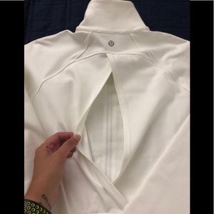 Women’s White Lululemon Jacket- Sz 8.